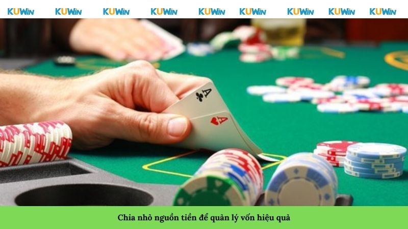 Chia nhỏ nguồn tiền để quản lý vốn hiệu quả Chia nhỏ nguồn tiền để quản lý vốn hiệu quả