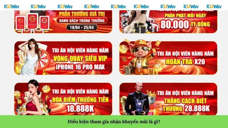 Điều kiện tham gia nhận khuyến mãi là gì Điều kiện tham gia nhận khuyến mãi là gì