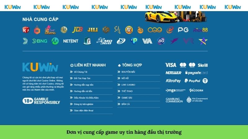 Đơn vị cung cấp game uy tín hàng đầu thị trường Đơn vị cung cấp game uy tín hàng đầu thị trường