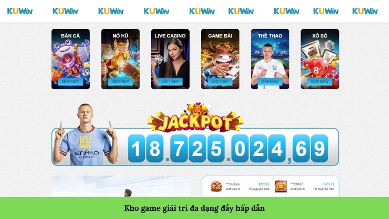 Kho game giải trí đa dạng đầy hấp dẫn Kho game giải trí đa dạng đầy hấp dẫn