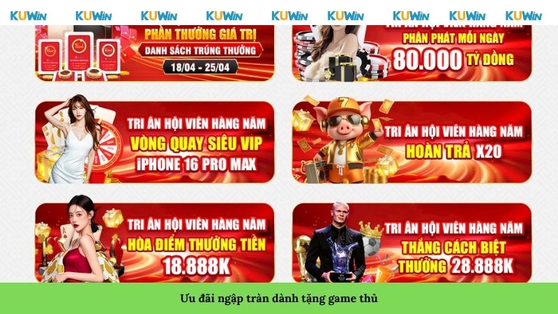 Ưu đãi ngập tràn dành tặng game thủ Ưu đãi ngập tràn dành tặng game thủ